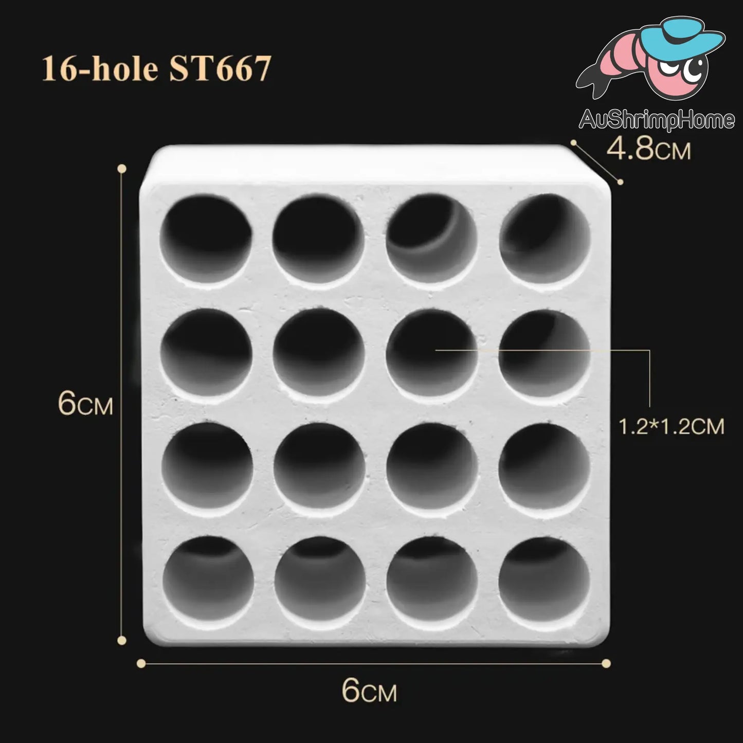 Ceramic Shelter | 6,10,16 Holes