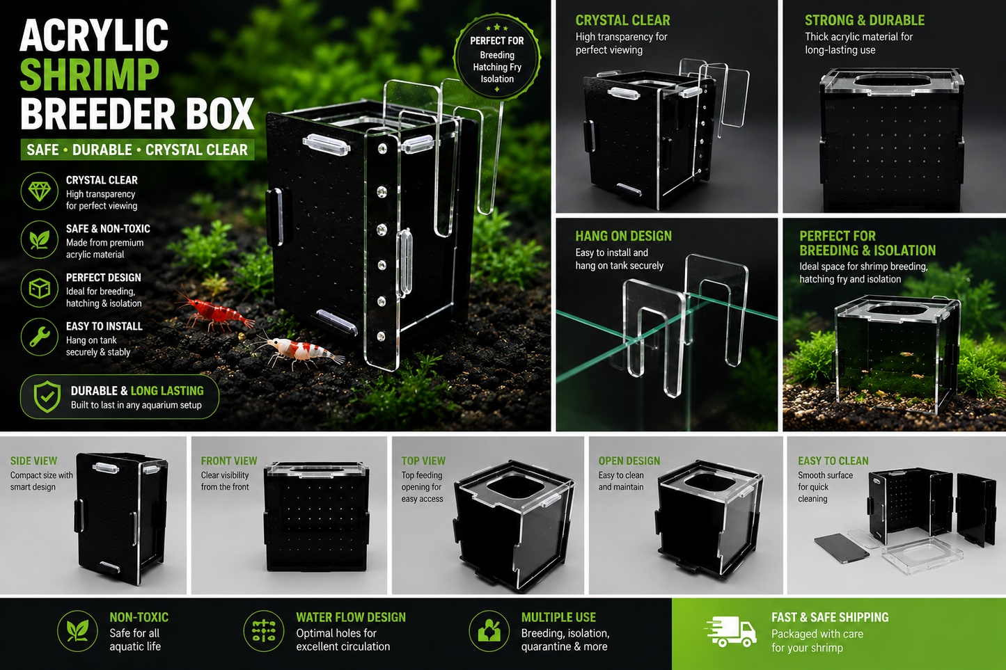 Custom-made Picturing/isolating Box