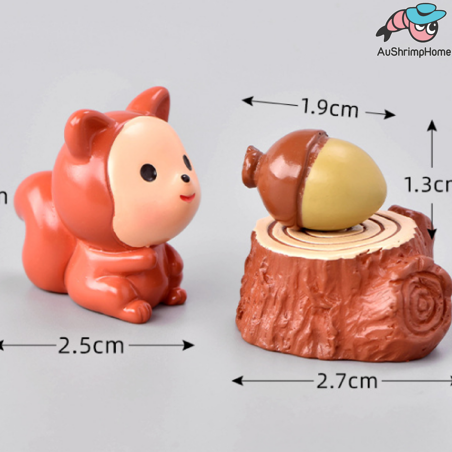 Squirell & Chestnut Set