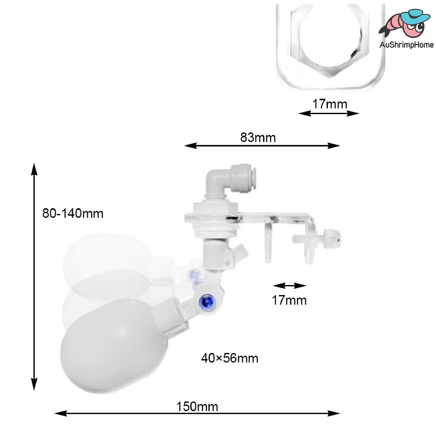 Auto-Refill Water Floating Ball Set | UFO