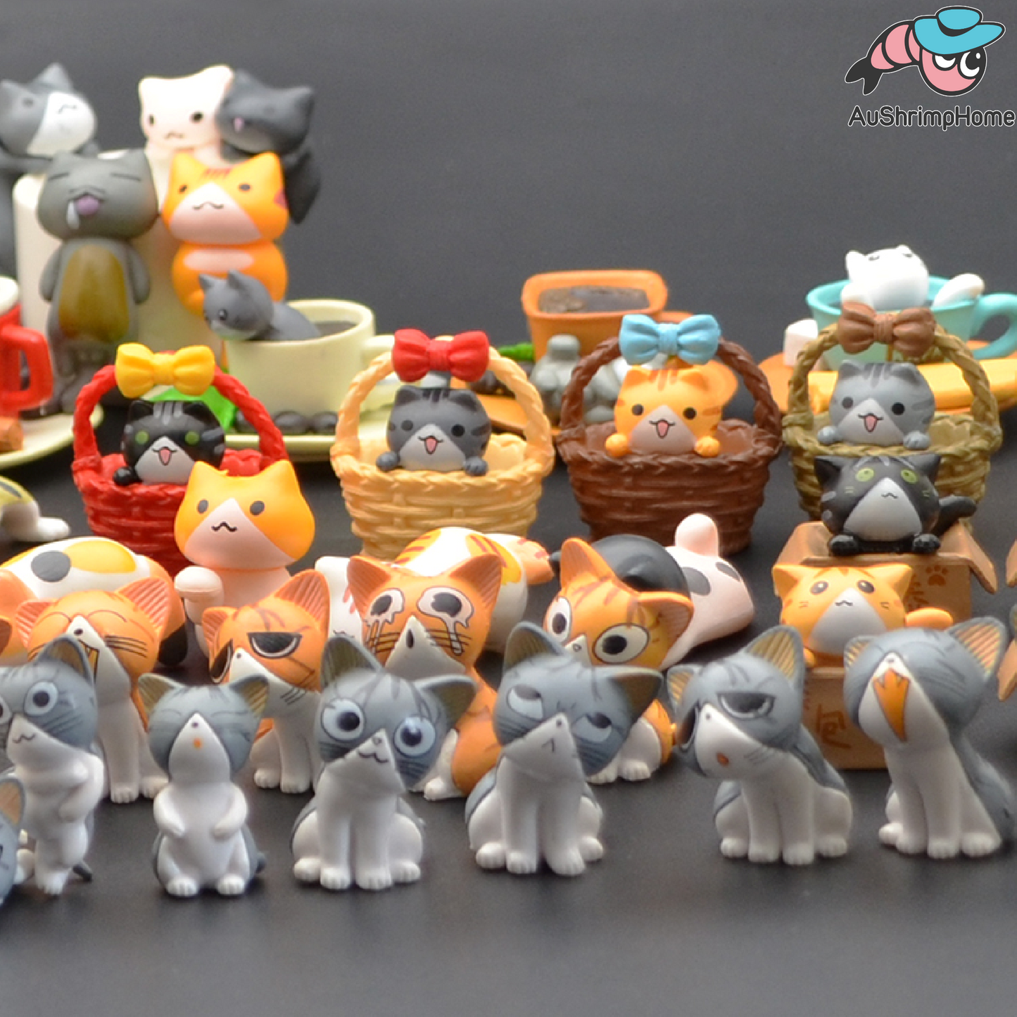 Lucky Cat Set | 3 Various Emotions