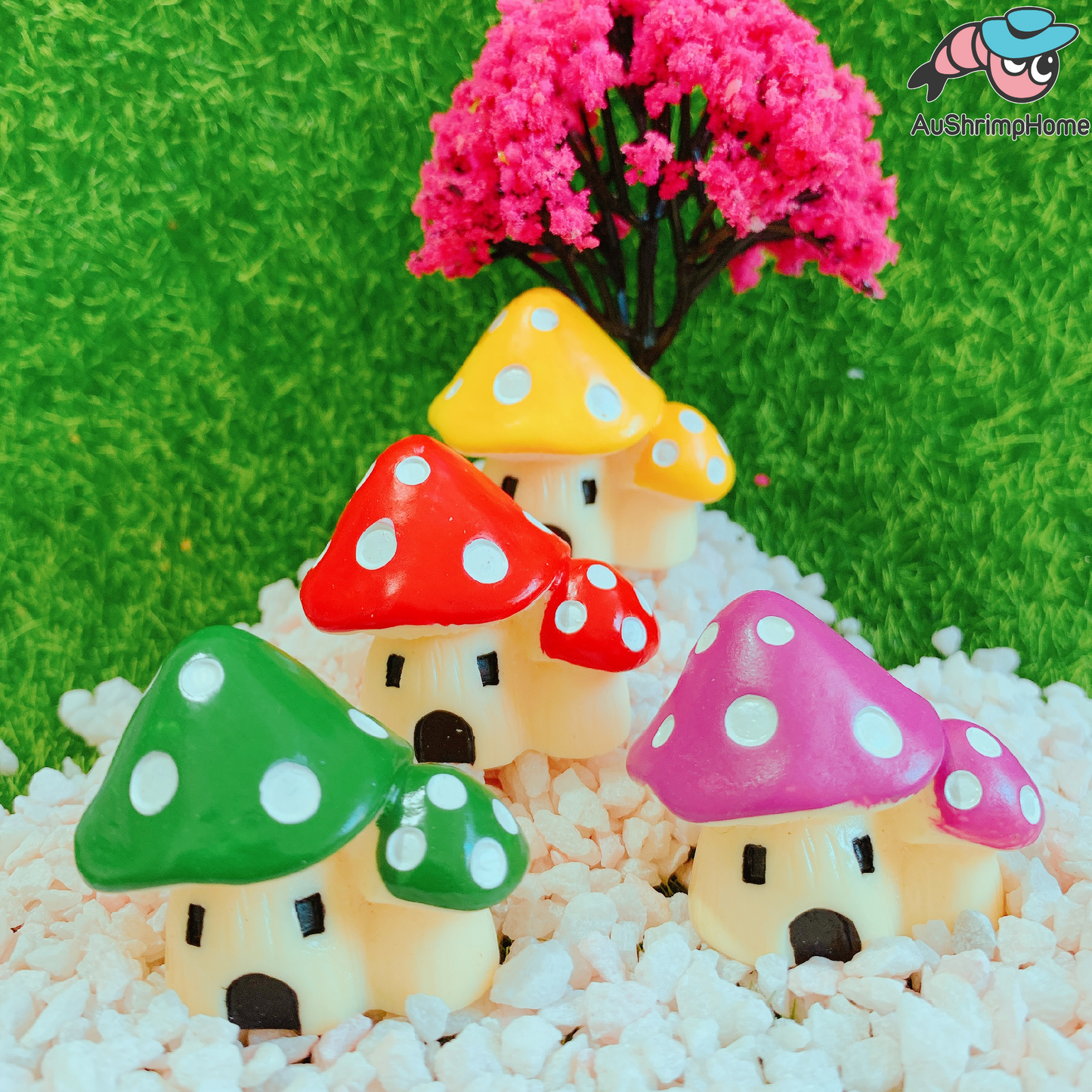 Mushroom House | 4x4cm