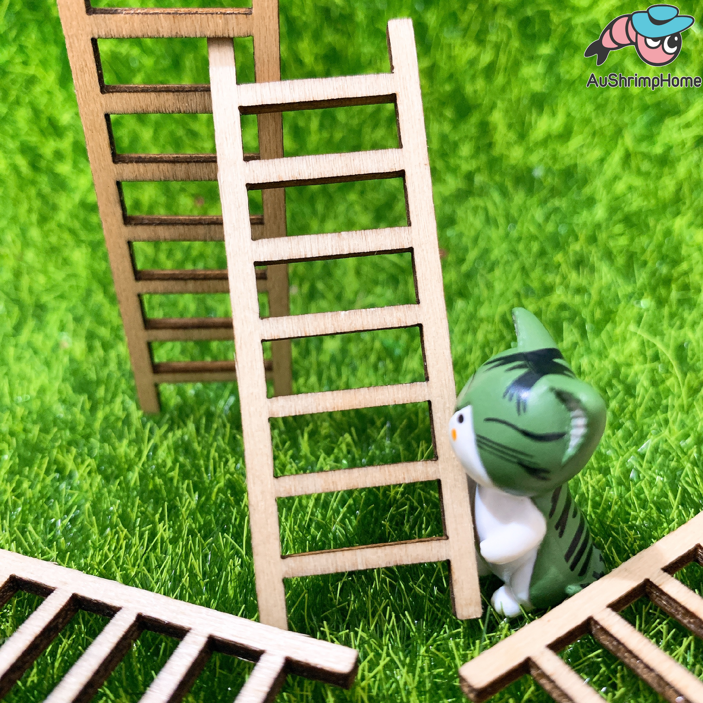 Mini Wood Ladder | 6cm