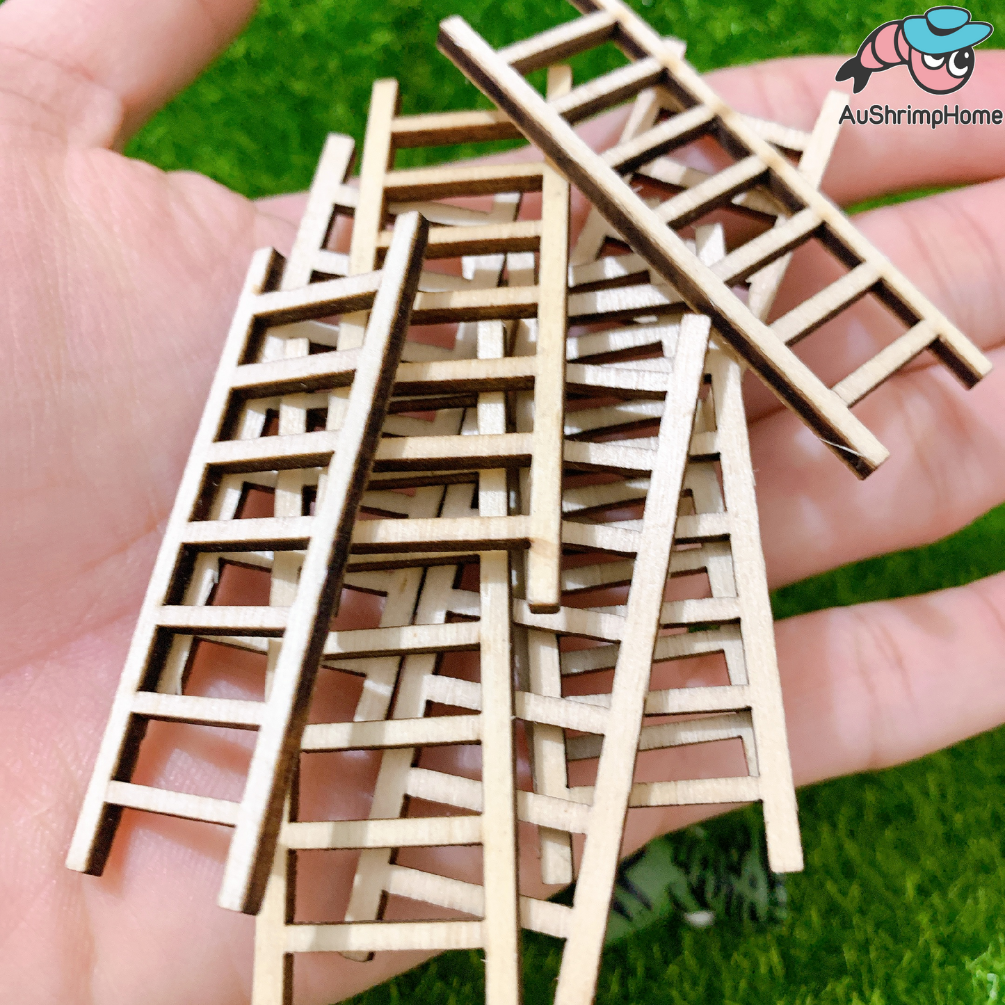 Mini Wood Ladder | 6cm