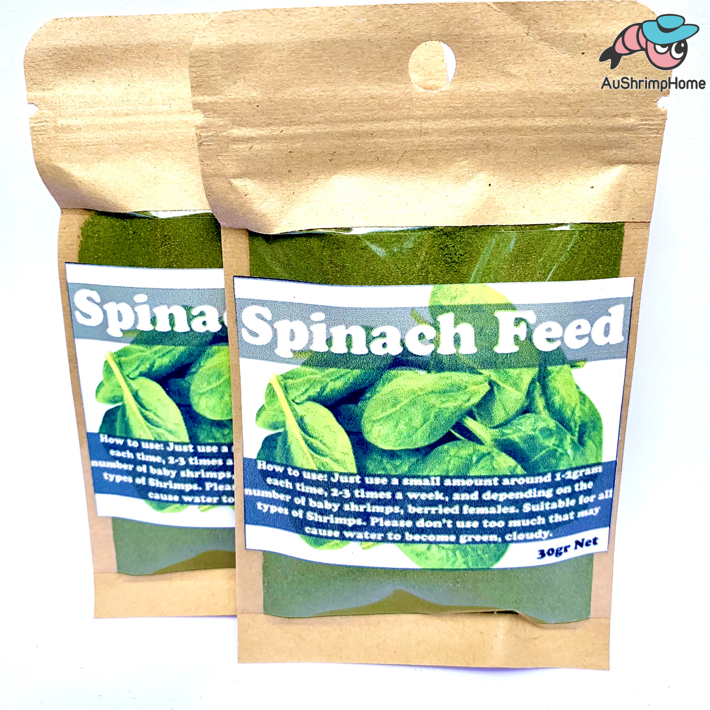 Spinach Powder | Organic Food for Shrimp 30g