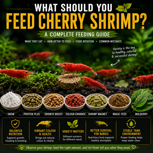 What Should You Feed Cherry Shrimp? A Complete Feeding Guide
