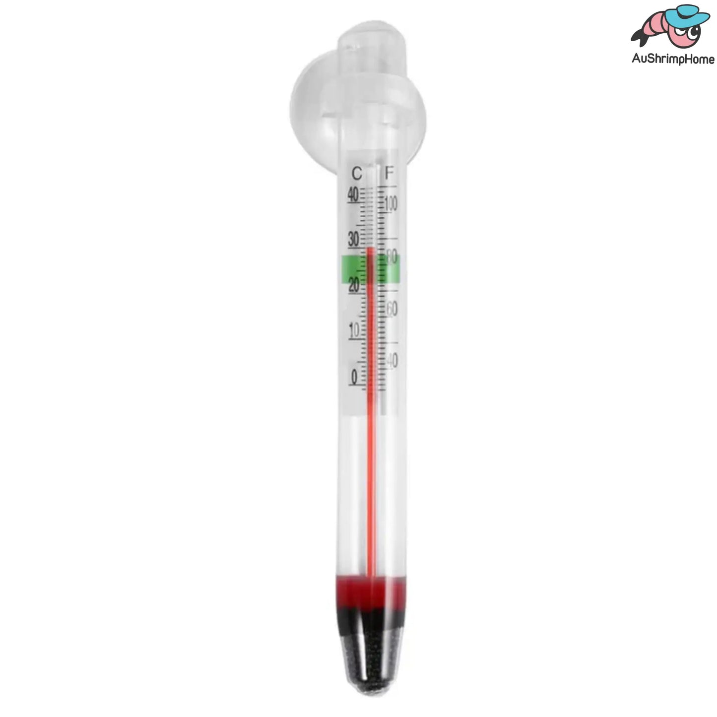 Glass Thermometer with Suction Cup