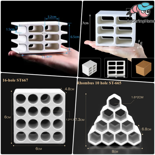 Ceramic Shelter | 6,10,16 Holes