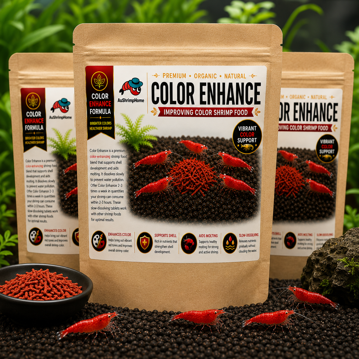 Color Enhance | Improving Color Shrimp Food