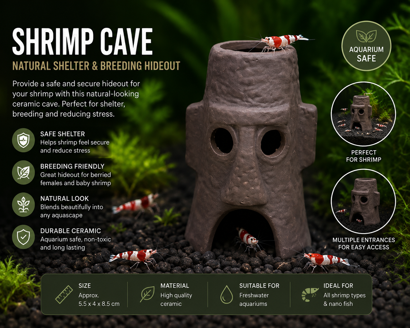 Ceramic Shelter | Monkey Head