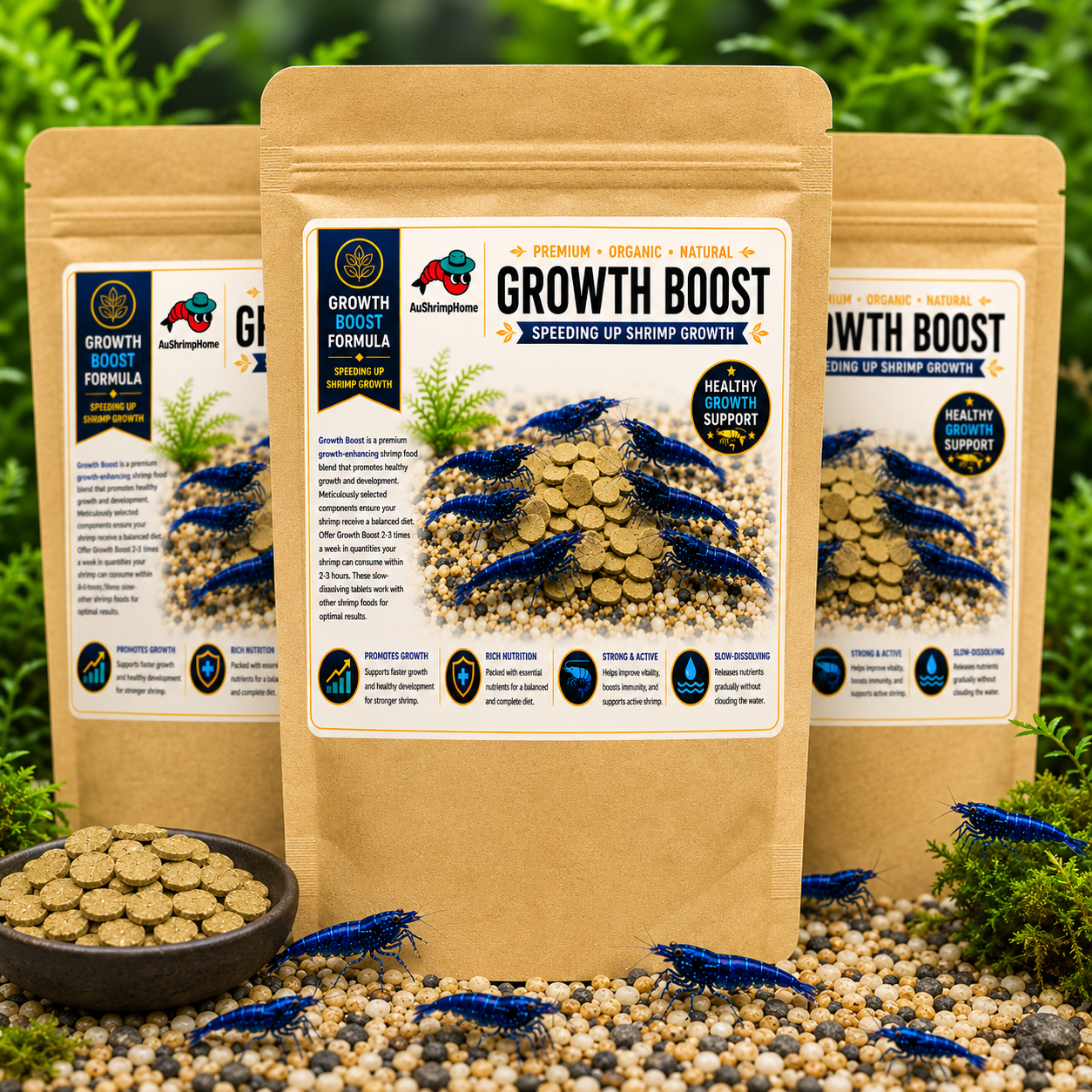 Growth Boost | Speeding up shrimp growth