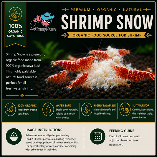 [New Version] Shrimp Snow Food | Soya Husk