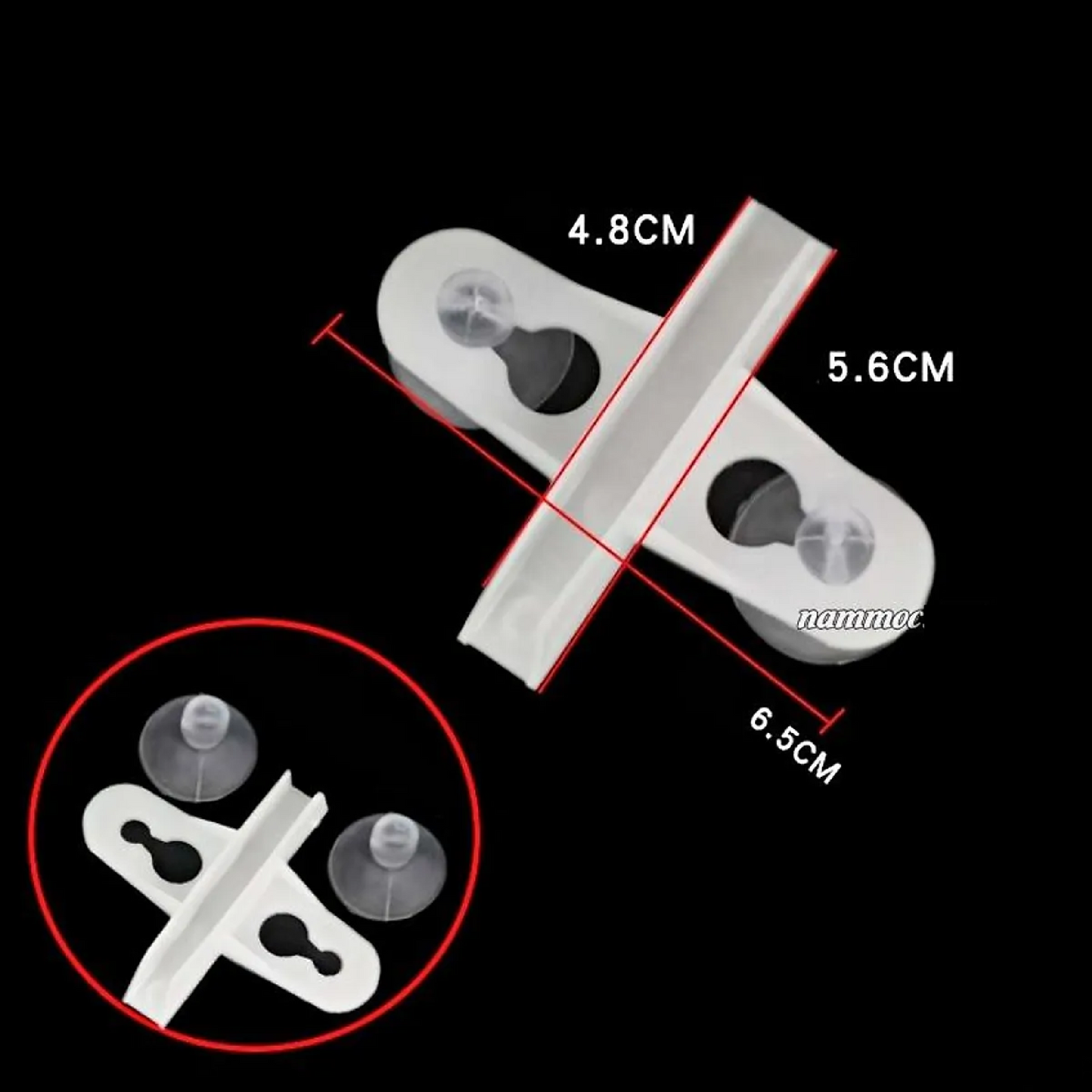 Silicone Suction Clip Divider